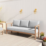 Leto Gray Outdoor Sofa by Zuomod at Eve Furniture