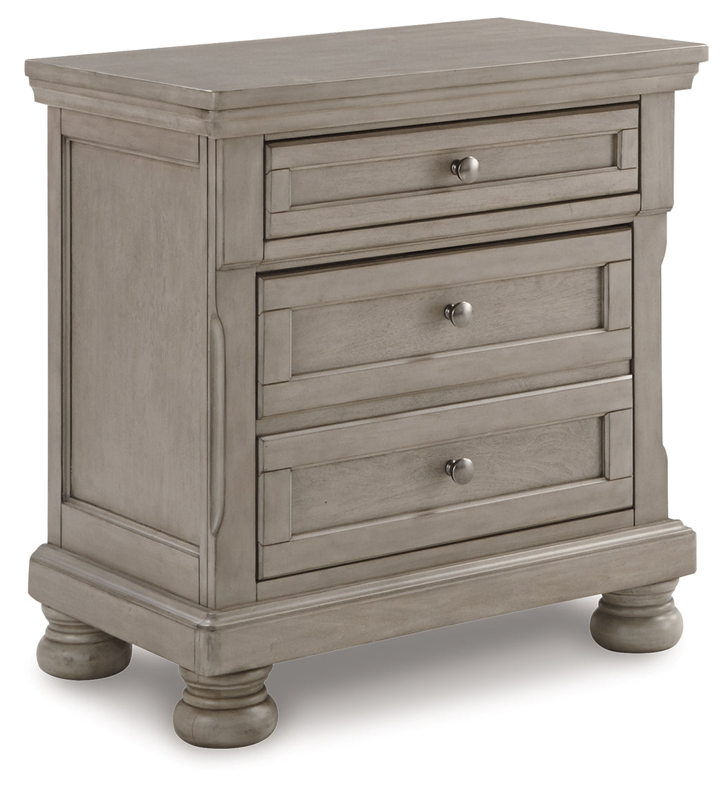 Lettner Light Gray Panel Bedroom Set by Ashley at Eve Furniture