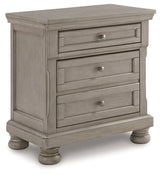 Lettner Light Gray Panel Bedroom Set by Ashley at Eve Furniture