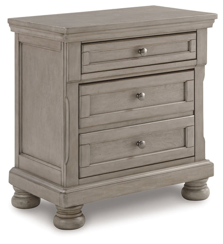 Lettner Light Gray Panel Bedroom Set by Ashley at Eve Furniture