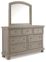 Lettner Light Gray Panel Bedroom Set by Ashley at Eve Furniture