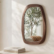 Levi Brown Mirror by MOES at Eve Furniture