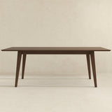 Levi Modern Style Solid Wood Rectangular Dining Kitchen Table 86" by Ashcroft Furniture at Eve Furniture