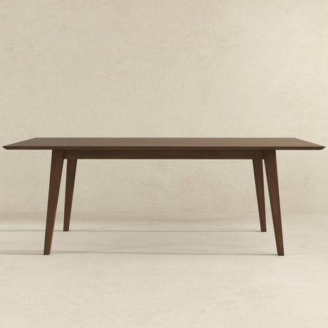 Levi Modern Style Solid Wood Rectangular Dining Kitchen Table 86" by Ashcroft Furniture at Eve Furniture