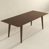 Levi Modern Style Solid Wood Rectangular Dining Kitchen Table 86" by Ashcroft Furniture at Eve Furniture