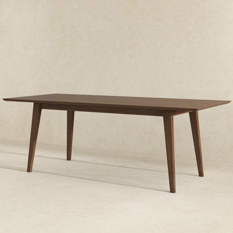 Levi Modern Style Solid Wood Rectangular Dining Kitchen Table 86" by Ashcroft Furniture at Eve Furniture