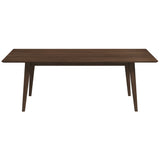 Levi Modern Style Solid Wood Rectangular Dining Kitchen Table 86" by Ashcroft Furniture at Eve Furniture