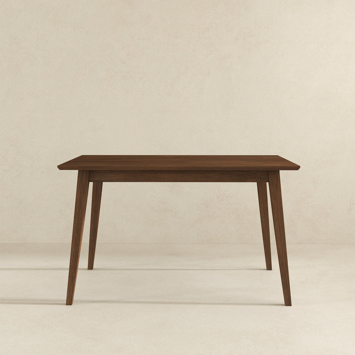 Levi Modern Style Solid Wood Rectangular Walnut Top Dining Table 47" by Ashcroft Furniture at Eve Furniture