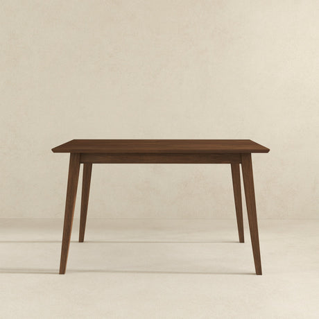 Levi Modern Style Solid Wood Rectangular Walnut Top Dining Table 47" by Ashcroft Furniture at Eve Furniture