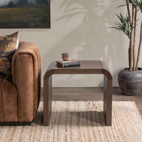 Levine Walnut Ridge End Table by Classic Home at Eve Furniture