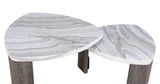Levis Gray Nesting Cocktail Table