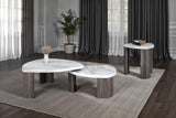 Levis Gray Triangle End Table by Furniture of America at Eve Furniture