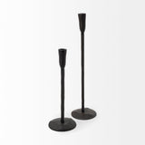 Levit (Large) Black Table Candle Holder by Mercana at Eve Furniture