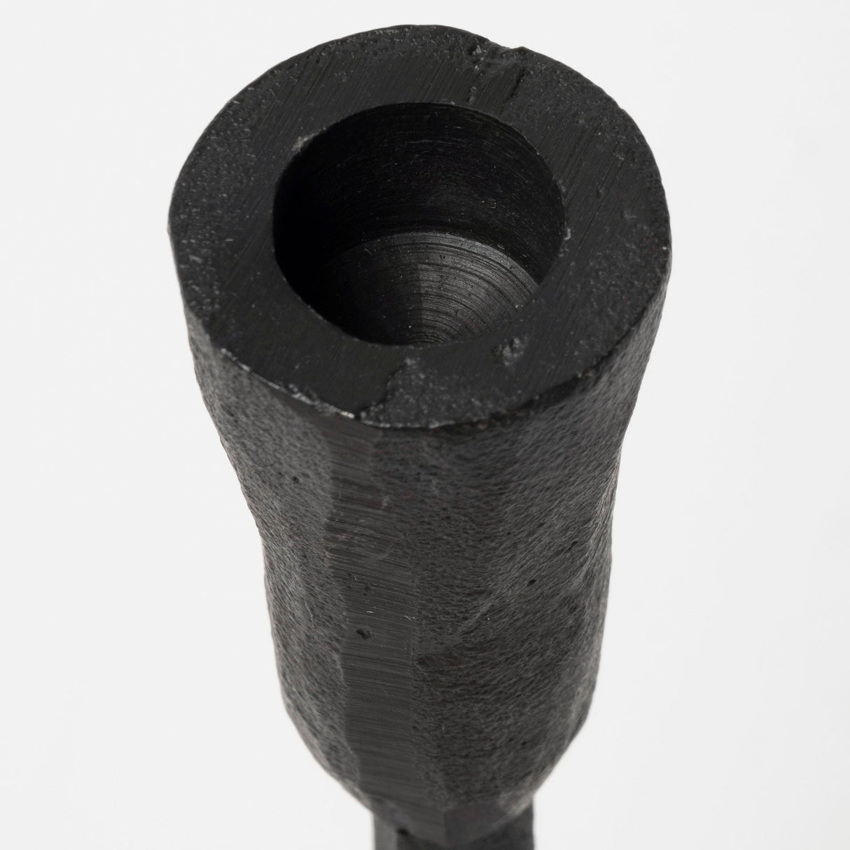 Levit (Large) Black Table Candle Holder by Mercana at Eve Furniture