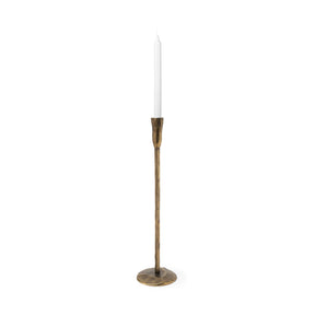 Levit (Large) Gold Table Candle Holder by Mercana at Eve Furniture