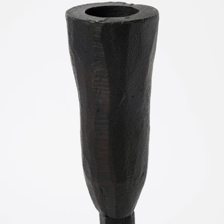 Levit (Small) Black Table Candle Holder by Mercana at Eve Furniture