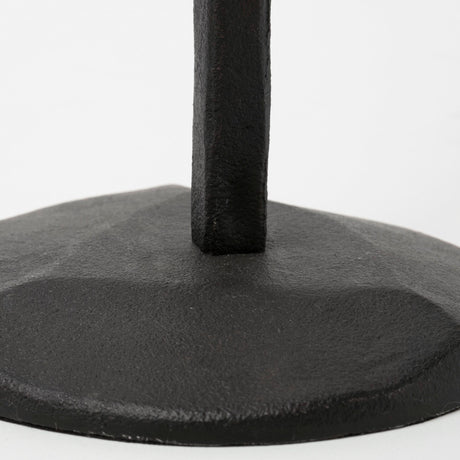 Levit (Small) Black Table Candle Holder by Mercana at Eve Furniture