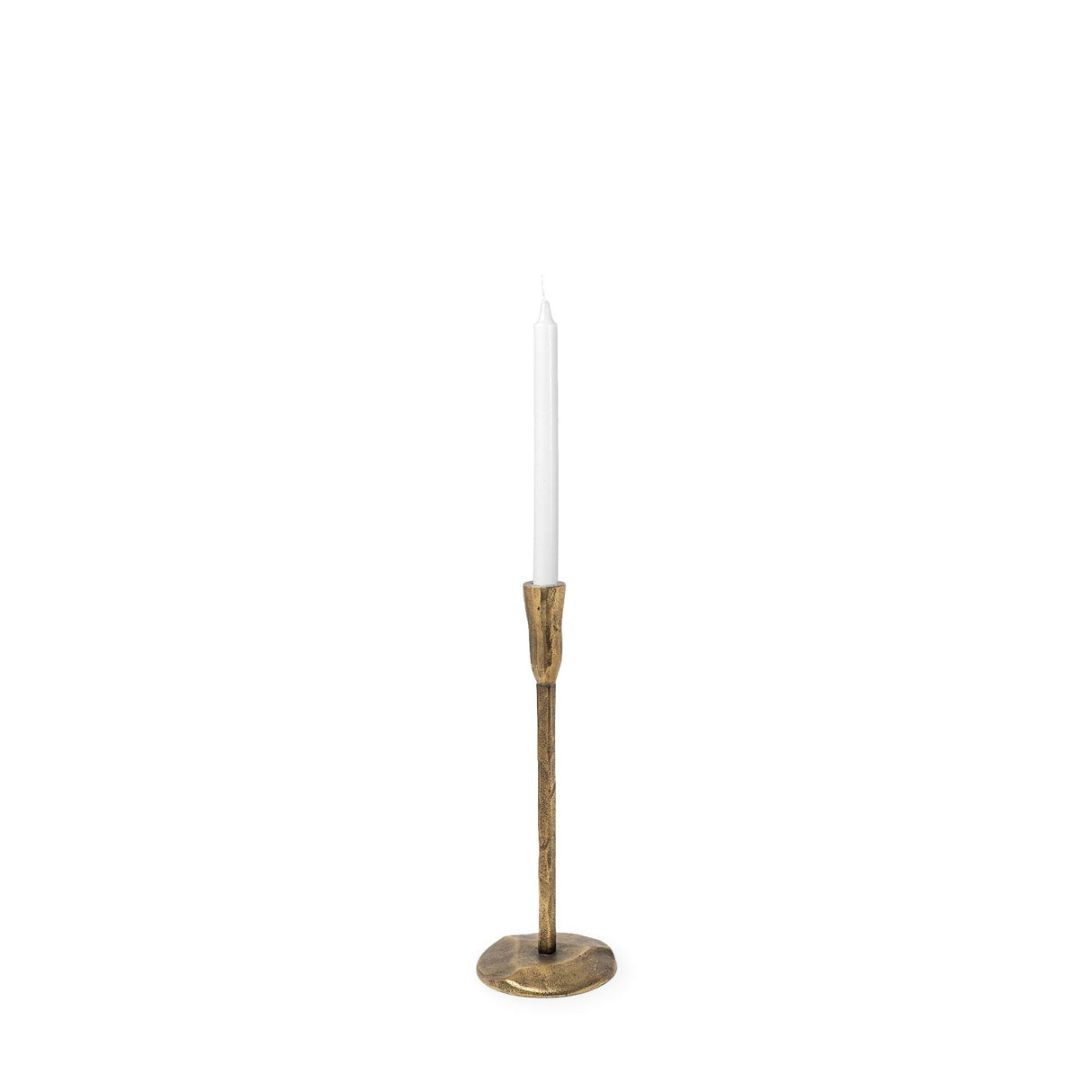 Levit (Small) Gold Table Candle Holder by Mercana at Eve Furniture