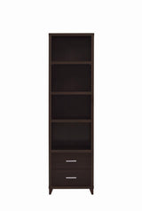 Lewes Cappuccino 2-Drawer Media Tower