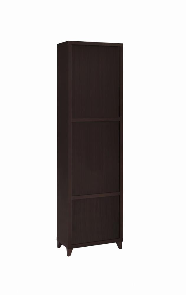 Lewes Cappuccino 2-Drawer Media Tower