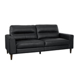 Lewes Black 2-Piece Living Room Set by Homelegance at Eve Furniture