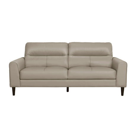 Lewes Latte 2-Piece Living Room Set by Homelegance at Eve Furniture