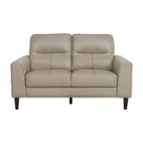 Lewes Latte 2-Piece Living Room Set by Homelegance at Eve Furniture