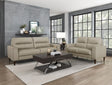 Lewes Latte Leather Living Room Set by Homelegance at Eve Furniture