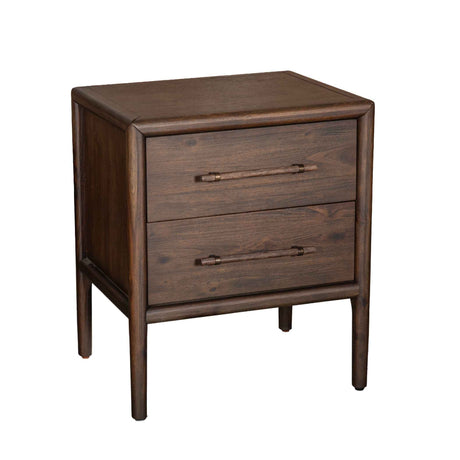 Lewis 20" Nightstand in Coastal Acacia by Home Trends & Design at Eve Furniture