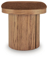 Lewisen Clay Accent Ottoman
