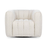 Lexa Cream Swivel Chair by Classic Home at Eve Furniture