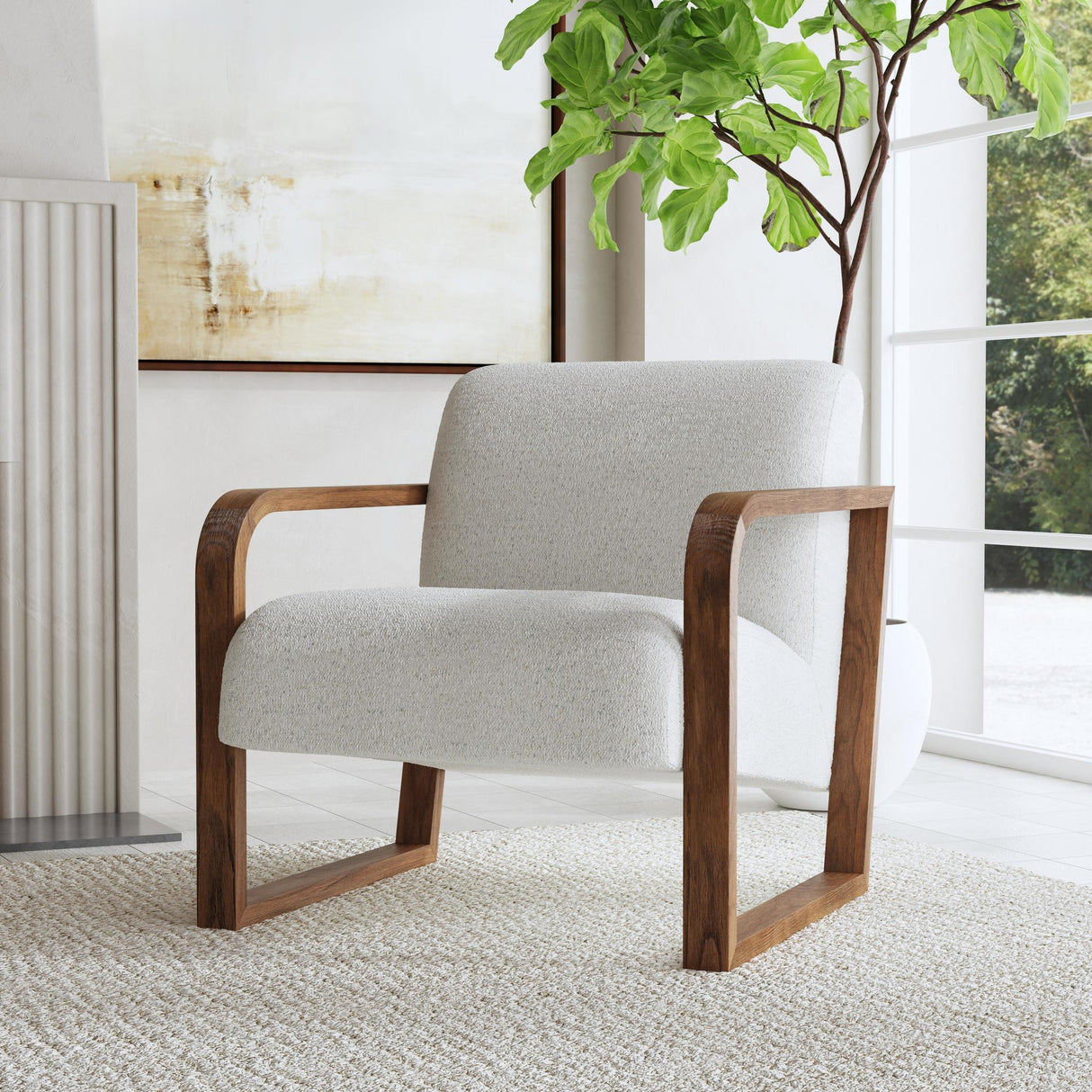 Lexington Accent Chair - Coastal Breeze by Classic Home at Eve Furniture
