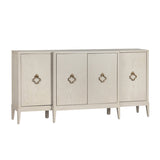 Lexington Beige Four-Door Sideboard by Crestview at Eve Furniture