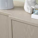 Lexington Beige Four-Door Sideboard by Crestview at Eve Furniture
