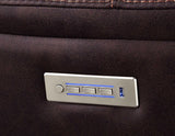 Lexington Canyon Walnut Triple-Power Media Recliner by Steve Silver at Eve Furniture