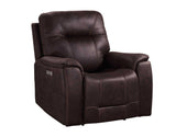 Lexington Canyon Walnut Triple-Power Media Recliner by Steve Silver at Eve Furniture