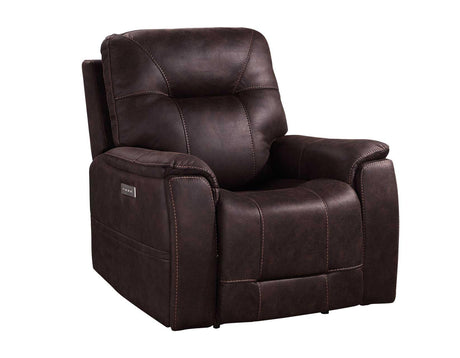 Lexington Canyon Walnut Triple-Power Media Recliner by Steve Silver at Eve Furniture