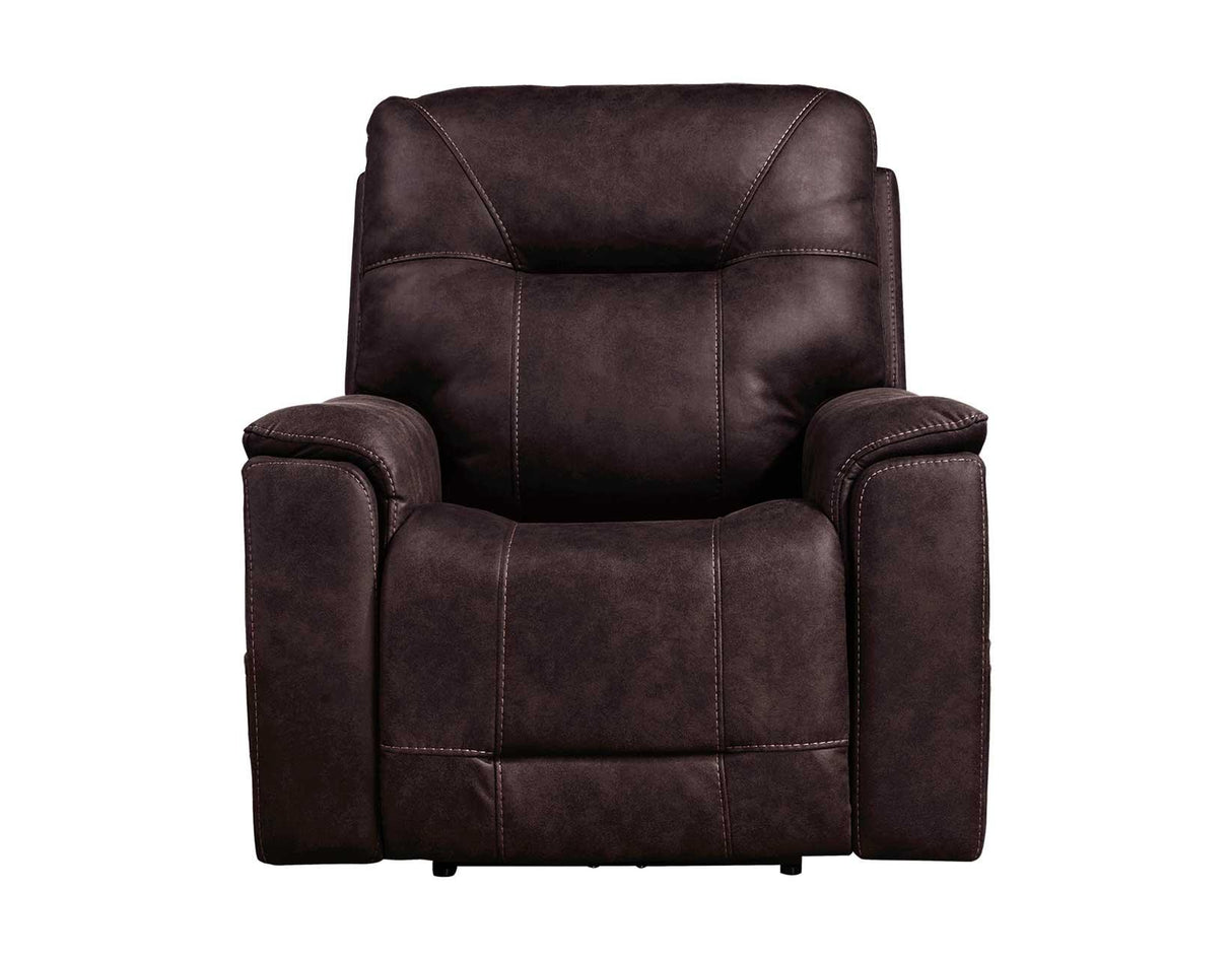 Lexington Canyon Walnut Triple-Power Media Recliner by Steve Silver at Eve Furniture