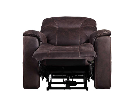 Lexington Canyon Walnut Triple-Power Media Recliner by Steve Silver at Eve Furniture
