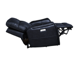 Lexington Ocean Blue Triple-Power Media Recliner by Steve Silver at Eve Furniture