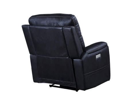 Lexington Ocean Blue Triple-Power Media Recliner by Steve Silver at Eve Furniture