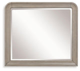 Lexorne Gray Bedroom Mirror by Ashley at Eve Furniture