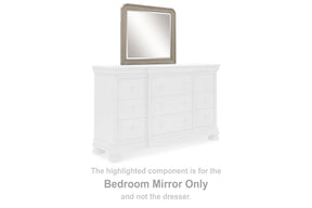 Lexorne Gray Bedroom Mirror by Ashley at Eve Furniture