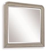 Lexorne Gray Bedroom Mirror by Ashley at Eve Furniture