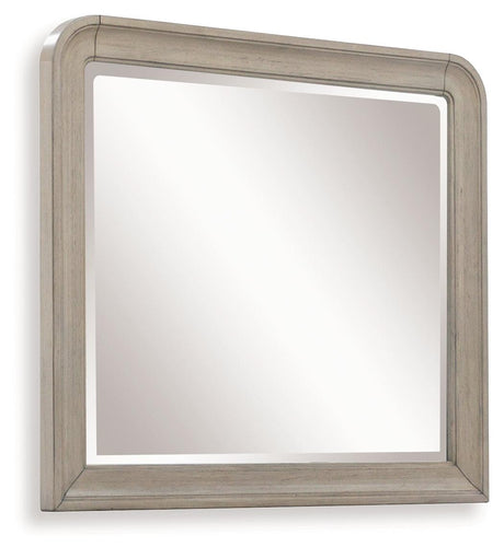 Lexorne Gray Bedroom Mirror by Ashley at Eve Furniture