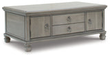 Lexorne Gray Coffee Table