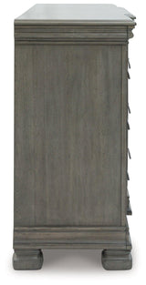 Lexorne Gray Dresser by Ashley at Eve Furniture