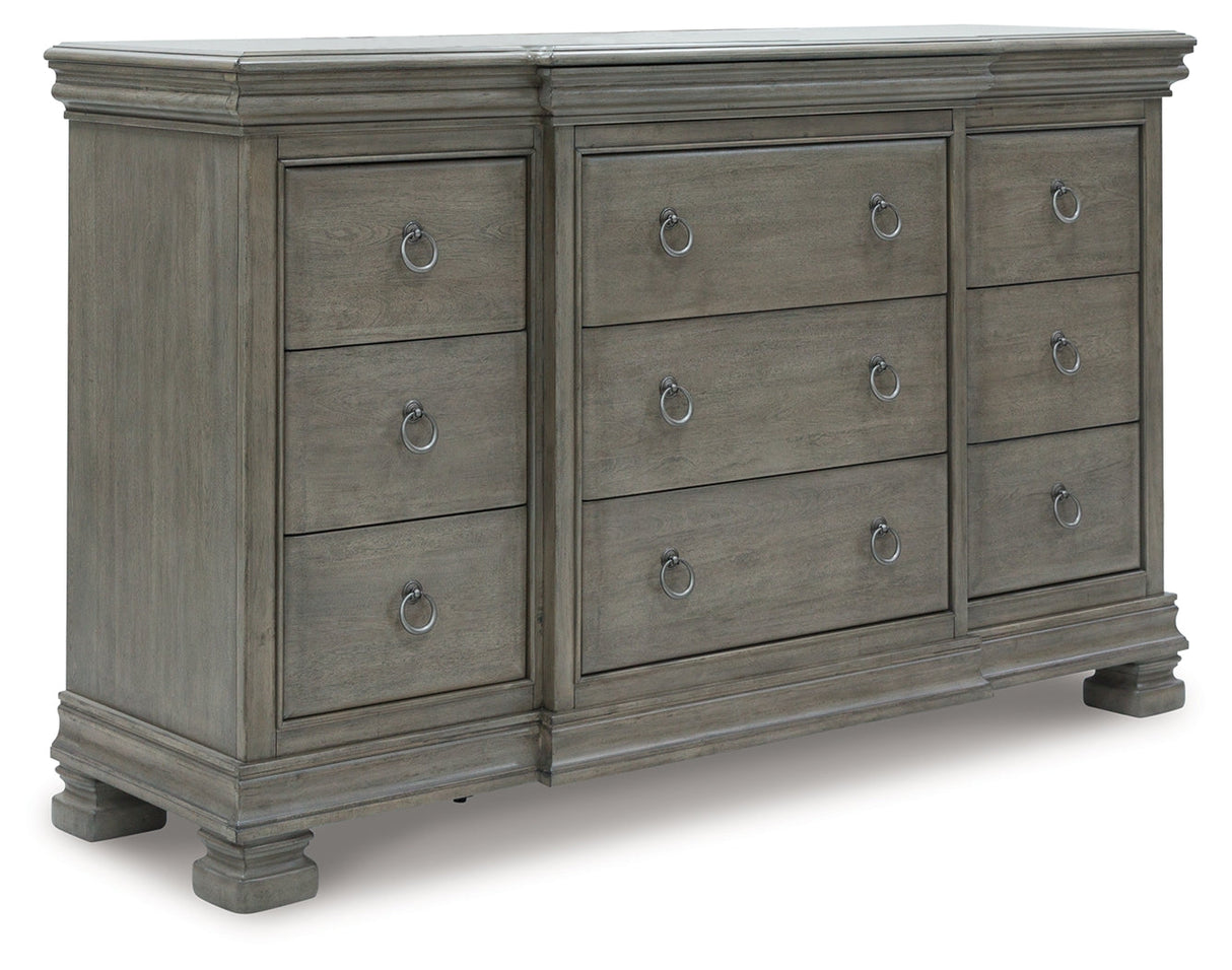 Lexorne Gray Dresser