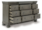 Lexorne Gray Dresser