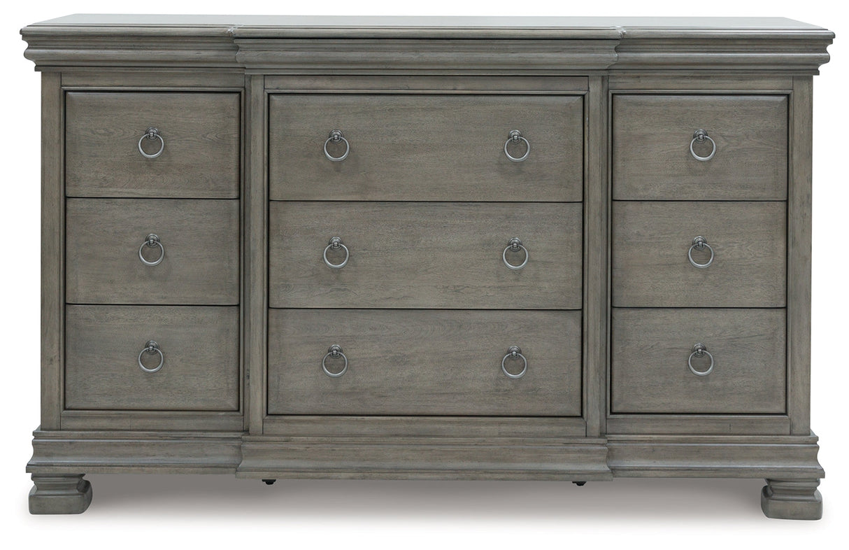 Lexorne Gray Dresser